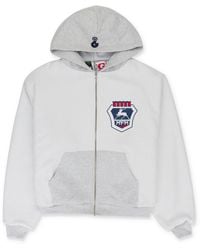 MURD333R.FM x GR33DY UNIT - Greedy Unit X Murd333R. Fm Double Layered Hoodie - Lyst