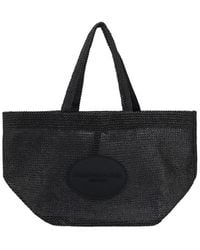Alexander Wang - Alexander Wang Punch Xl Raffia Shoulder Bag - Lyst