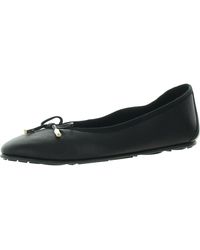 Aerosoles - Pia Bow Leather Ballet Flats - Lyst