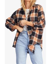 Billabong - So Stoked Button-down Flannel Shirt - Lyst
