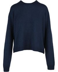Aspesi - Chic Pullover With Back Neckline Detail - Lyst