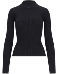 Courreges - High-Neck Sweater - Lyst