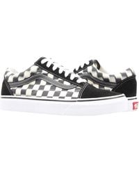 Vans - Old Skool Blur Check/Classic Low Top Sneakers Vn0A38G1Vjm - Lyst