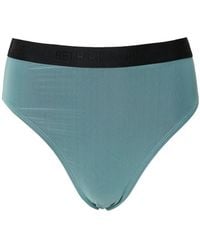 Beth Richards - Mesh Overlay Kim Bikini Bottom - Lyst