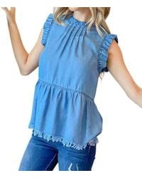 And The Why - High Expectations Top - Lyst
