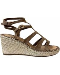 Silent D - Goldon Wedge Sandals - Lyst