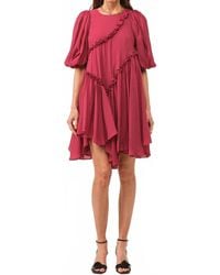 SOFIA The Label - Isabelle Asymmetrical Dress - Lyst