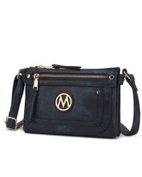 MKF Collection by Mia K - Elaina Multi Pocket Crossbody Handbag - Lyst