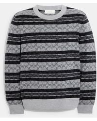 COACH - Signature Sweater - Lyst