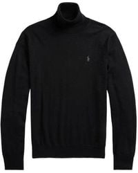 Polo Ralph Lauren - Classic Wool Turtleneck Sweater - Lyst