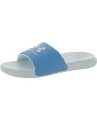Under Armour - Ansa Fix Slip On Open Toe Slide Sandals - Lyst
