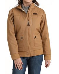 Cinch - Canvas Bomber Jacket - Lyst