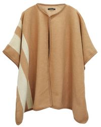 TRUEDAMES - Fashnzfab Side Border Ruana - Lyst