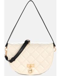 Guess Factory - Brevard Quilted Logo Crossbody - Lyst