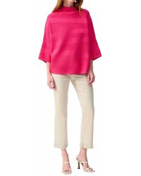 Joseph Ribkoff - 3/4 Sleeve Mock Neck Sweater - Lyst