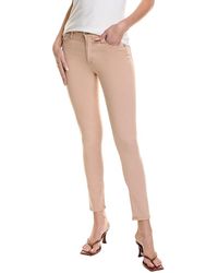 AG Jeans - The Farrah Sulfur Infinite Mauve High-rise Skinny Ankle Cut - Lyst