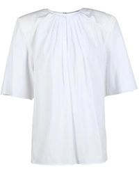 Alexandre Vauthier - Cotton Blouse - Lyst
