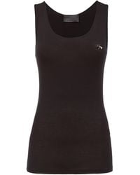 Philipp Plein - Ribbed Tank Top - Lyst