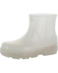 UGG - Drizlita Glitter Round Toe Slip On Rain Boots - Lyst