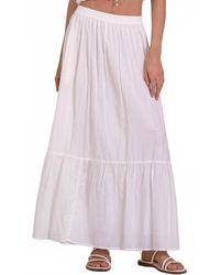 Elan - Vira Maxi Skirt - Lyst