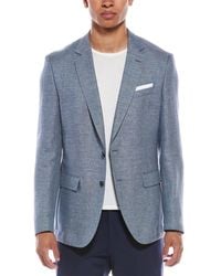 BOSS - Hutson Linen & Wool-Blend Suit Jacket - Lyst