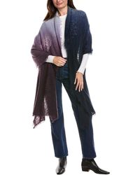Amicale Cashmere - Dip-Dye Cashmere Wrap - Lyst