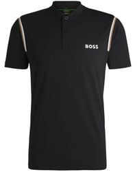 BOSS - X Matteo Berrettini Active Polo Shirt With Moisture Control - Lyst
