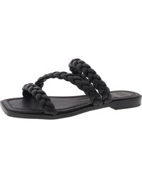 Dolce Vita - Braided Manmade Slide Sandals - Lyst