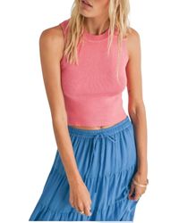 Sadie & Sage - Knit Tank Sweater - Lyst