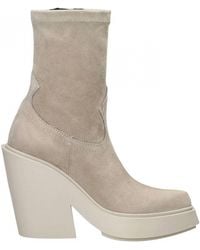 Vic Matié - Magnifico Safari Suede Ankle Bootie - Lyst