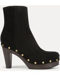 Veronica Beard - Gavi Clog Studded Heeled Bootie - Lyst