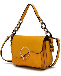 MKF Collection by Mia K - Fanta Croc Shoulder Versatile Handbag By Mia K - Lyst