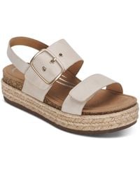 Aetrex - Vania Arch Support Platform Sandal - Lyst