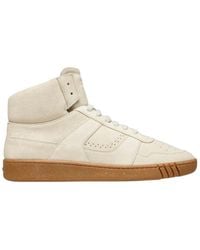 Bally - Wiggles 6303321 Dusty Calf Suede High Top Sneakers - Lyst