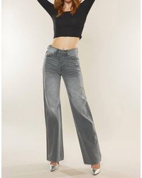 Kancan - Alessia Ultra High Rise 90's Flare Jean - Lyst