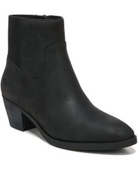 Vionic - Shantelle Waterproof Leather Bootie - Lyst