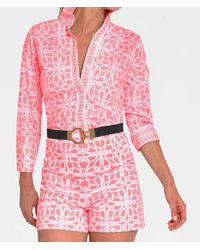 Gretchen Scott - Ring Toss Boyfriend Shirt - Lyst