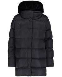 Herno - Hooded Long Puffer Coat - Lyst