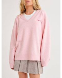 Rumored - Vail Al Dente V-Neck Sweater - Lyst