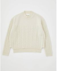 Moussy - Mv Cable Knit Sweater - Lyst
