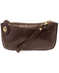 Joy Susan - Python Wristlet Clutch - Lyst