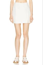 Matthew Bruch - Slit Mini Skirt - Lyst