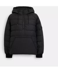COACH - Quilted Hoodie - Lyst