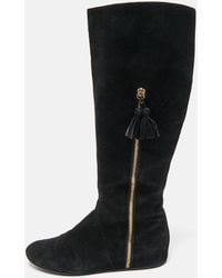 Stuart Weitzman - Suede Knee Length Boots - Lyst