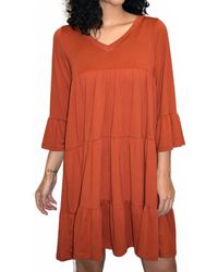 Ninexis - Tiered Mini Dress - Lyst