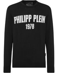 Philipp Plein - Round Neck Pullover 1978 - Lyst