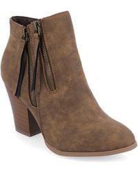 Journee Collection - Collection Vally Bootie - Lyst
