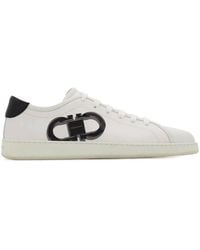 Ferragamo - Brandy 1 Sneaker Con Logo Gancino - Lyst