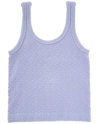 Vintage Havana - Seamless Crinkle Tank - Lyst
