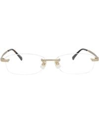 dunhill - Square-Frame Titanium Optical Frames - Lyst